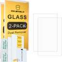 Mr.Shield Screen Protector compatible with DJI RC Plus (Inspire 3) [Tempered Glass] [2-PACK] [Japan Glass with 9H Hardness]