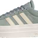 adidas Womens Vl Court 3.0 Lace Up Sneakers Shoes Casual - Black, White, Size: 5