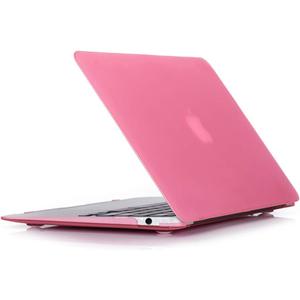 Compatible with MacBook Air 13 Inch A2337 (M1) / A2179 / A1932 (2021 2020 2019 2018 Release) - Snap On Hard Shell Case Cover for MacBook Air 13 Retina Display with Touch ID (Pink)