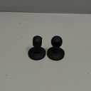 2 Packs Magnetic Door Stopper Silica Gel Door Suction Punch-Free New Silicone Magnetic Handle Anti-Collision Pad Home Bathroom Bedroom Door Resistance Silent for Lever Lock (Black)