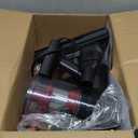 Corded Stick Vacuum Cleaner, 25Kpa Powerful Stick Vacuum, 2 in 1 Vacuum Cleaners,1.2 L Dust Cup, Corded Handheld Vacuum Pet for Hair, Short-Pile Carpet, Hardfloor (Red)