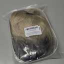 Short Ombre Blonde Bob Wigs for Women Wavy Blonde Wig with Bangs Ash Blond Wig Synthetic Hair Water Wave Medium Length Colorful Wigs14 Inches