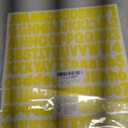 Alphabet Stickers, 1'' Yellow Letter Stickers - 12 Sheets, Self-Adhesive Vinyl for Mailbox Numbers, Bulletin Boards, Classroom & Home Decor