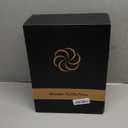 Wooden Tortilla Press Mexican Tortillera Presser Made from Natural Food-Grade Acacia Wood - Large Wood Pataconera with 50 Pieces Parchment Paper, Dough Cutter and Recipes eBook (Square 10")