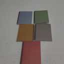 5 Pack 6x8 inch Spiral Journals, Small Notebooks Bulk with 120 Lined Pages for Work, Students, School, Writing (5 Colors Kraft Paper Covers)