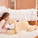 IKASA Giant Rabbit Stuffed Animal Plush Toy, 30" Large Bunny Plushy Toys for Kids Girls Boys Children