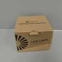 Brightown Snowflake Christmas Lights,20Ft 228 LED Icicle Lights for Outside with 24 Drops,Connectable Curtain String Light for Indoor Outdoor House Eaves Window Porch Tree Holiday Decor, Warm White