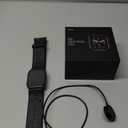 Blood Pressure Watch, 1.95'' Blood Pressure Monitor with Air Pump Cuff, Smart Watch with Blood Pressure Sleep Monitor Sports Tracking for Android iOS Supports Data Sharing, Reminder Monitoring