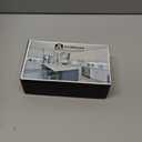 Asidrama 10 Pack Matte Black Kitchen Cabinet Knobs - Knurled Dresser Drawer Cabinet Hardware Zinc Knobs for Dresser Drawers (Single Hole Knob)