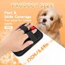 2 Pack Pet Hair Removal Gloves, Washable Electrostatic Cat and Dog Hair Remover for Furniture, Car Seats, Clothing, Curtains and Couches, Large 6.7x5.1 Inch Design