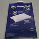 Serta Power Chill Cooling Pillow Protectors, Stain Resistant and Zippered Pillow Protector, Protects Pillow from Dust and Dirt (2 Pack), Standard/Queen, White