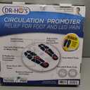 Dr Ho's Circulation Promoter Essential Package - TENS Machine, EMS Therapy, Proprietary AMP TENS Unit Muscle Stimulator for Leg Pain & Foot Pain