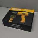 SEEKONE Heat Gun 1800W 122-120250- 650Fast Heating Heavy Duty Hot Air Gun Kit Variable Temperature Control Overheat Protection with 4 Nozzles for Crafts, Shrinking PVC, Stripping Paint(5.2FT)