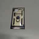 IKAZZ for iPhone 14 Plus Case 6.7 Inch with Screen Protector,Military Grade Shockproof Heavy Duty Protective Phone Cover Pass 16ft Drop Test with Magnetic Kickstand Car Mount Holder,Gold