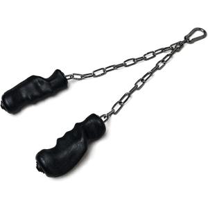KORIKAHM Cable Machine Attachment with Upgraded Ergonomic Gym Handles, LAT Tricep Rope Pull Down Attachment, Exercise Handles for Home Gym Workout (Tricep Rope 36")