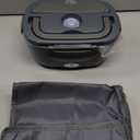 Carsolt Electric Lunch Box Food Heater for Adults 80W Portable Food Warmer for Car/Home 1.5L Heated Lunch Box for Adults, 12V/24V/110V Loncheras para Hombres de Trabajo lonchera elctrica porttil (piano grey)