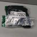 SHENHE Women's Hollow Out Tie Up Bell Sleeve Cropped Cardigan Sheer Crochet Shrug Bolero (Black, Small)