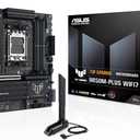 TUF Gaming B850M-PLUS WIFI7 AMD B850 mATX Motherboard, 14+2+1 80A DrMOS Power Stages, DDR5, PCIe 5.0, 3X M.2 Slots, WiFi 7, 2.5Gb Ethernet, DisplayPort, HDMI, Rear USB-C 20Gbps and Front USB-C 10Gbps