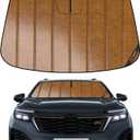 Pigenius Windshield Sun Shade fits Chevy Equinox 2018-2024,Custom Fit Front Window Sunshade,100% UV Rays and Sun Heat Protection,5th-Gen Cooling Design