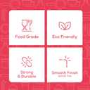 Gusto [1000 Count] Jumbo 6 Inch Wooden Multi-Purpose Popsicle Sticks, Craft Sticks for ICES, Ice Cream, Waxing, Tongue Depressor Wood Sticks -(Formerly Comfy Package) (Natural)