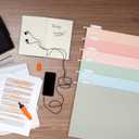 Hanging File Folders,Letter Size,1/5-Cut Adjustable Tabs,6 Per Box,Standard Green-1/5 Tabs (7590U)