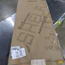 BHG Vintage Multifunctional Folding Bookshelf, No-Assembly Plant Stand Storage Rack Shelves for Home Office (All White, 5-Tier)