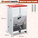 GADFISH 60 lbs Large Automatic Dog Feeder, Outdoor Heavy Duty Pet Feeder for Large Breed Dogs, with Viewing Window and Lockable Door