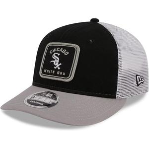 New Era Chicago White Sox 9FIFTY Low Profile Squared Patch Classic Trucker Cap, Hat