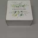 Lillian Rose Rustic Botanical Gratitude Box With 30 Note Cards