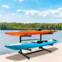 PROLEE Kayak Storage Rack 3-tier/2-tier, Kayak Rack Heavy Duty, Storage Rack for Standup Paddleboard, Surfboard, Kayak, Freestanding