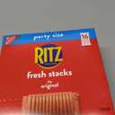 RITZ Fresh Stacks Original Crackers, Party Size, Travel Snacks, 23.7 oz (16 Multi Snack Packs) (EXP 10/16/26)