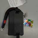 RVBOATPAT 12V Fuse Relay Box 6 Way Relay Fuse Box Pre-Wired Waterproof Relays Box with 6 Relays and 12 ATC/ATO Fuses Relay Panel for Automotive Car Marine Boat