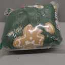 Snuggle Sac Christmas Blanket Green Gingerbread Man Throw Blanket 50x60 inches, Ultra Soft Cozy Throw Blanket for Couch, Sofa and Bed for Christmas