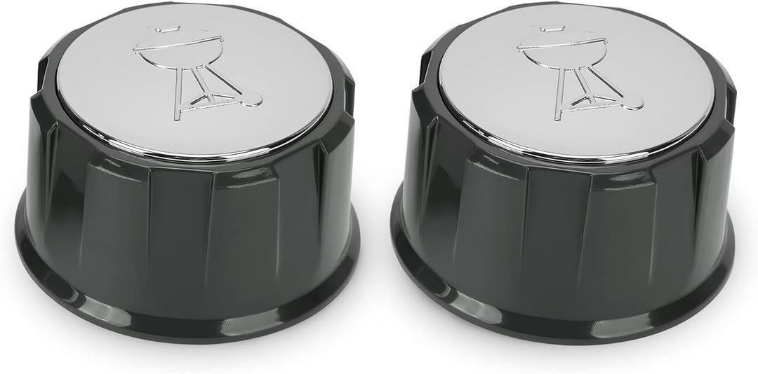 onlyfire Burner Knobs, 2PCS Gas Control Knobs Replacement for Weber Spirit 200 Series Gas Grill with Front-Mounted Controls (Year 2013 and Newer)