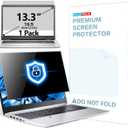 FILMEXT Laptop Privacy Screen 13.3", Privacy Screen Filter for Laptop 13.3" Asus/ 13.3" Acer/13.3 HP/Dell/Toshiba 16:9, Anti-Spy,Anti-Glare,Blocks 99% UV & Blue Light -Matte Privacy Screen Protector