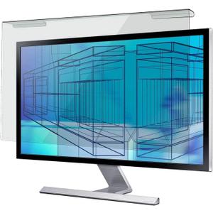 Blue Light Blocking Screen Protector Panel for 20, 21.5, 21.6, 22 Inch Diagonal Desktop Computer Monitor- UV Block Eye Protection - Hanging Type