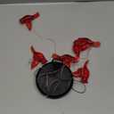 Cardinal Solar Wind Chimes for Outside, Cardinal Solar Hanging Lights Outdoor Wind Chime for Garden Patio Decor, Unique Gifts for Mother Mom Grandma Women Birthday