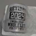 11oz Coffee Milk Tea Mug Cup Retired 2024 I Worked My Whole Life For This Mug Funny Retirement Cup For Men Women