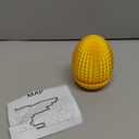 The Middle Funny Finger Easter Egg for Adults, Easter Basket Stuffer for Adults, Annoying Gift Box with Finger, Hardest 3D Printed Puzzle Trap (Gold)