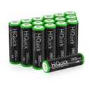 HiQuick AA Rechargeable Batteries 2800mAh - High Capacity Performance 16 Pcs Rechargeable AA Battery