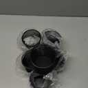 QYH Mesh Pen Cup Metal Pencil Holder for Desk 6 Packs Black Pen Organizer Office 3.54x3.93 Inch