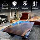 Superclear Liquid Glass Deep Pour Epoxy Resin 3 Gallons Kit, 2-4 Inch Clear Casting Resin for River Tables, Live Edge Wood, Large Molds, Food Safe, Zero VOC, Bubble Free