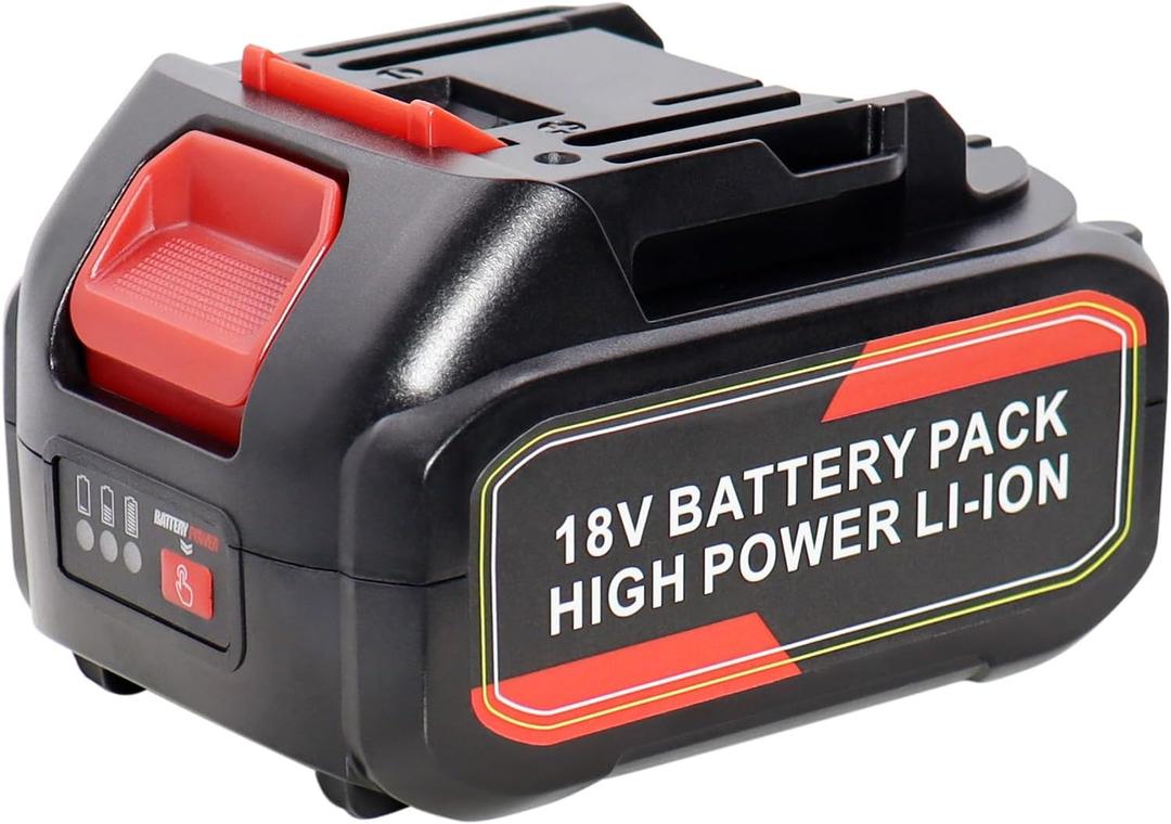 18v Battery Packs DC Version ChargersCompatible with 18 Volt for Cordless Power Tools Lithium-Ion 4.0Ah 72Wh Battery Whit dc Charging Port