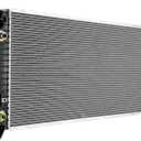 Torchbeam Vehicle Radiator Replacement For 2014-2016 Silverado 1500 5.3L, 2014-2016 Sierra 1500 5.3L, Sierra 1500 6.2L, 2015 Yukon 6.2L, Silverado 1500 6.2L With EOC and TOC