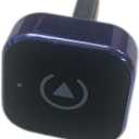 (2026 Upgraded) Wireless CarPlay Adapter for Apple iPhoneAndroid, Small Size,Plug and Play,Fast and Stable Connection Wireless Adapter for CarPlayAndroid-No Latency to Screen(Purple)