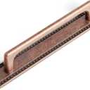 Goo-Ki 7.6''(192MM) Hole Centers Antique Copper Cabinet Pulls with Backplate, 2 Packed Affordable Luxury Zinc Alloy Cabinet Hardware