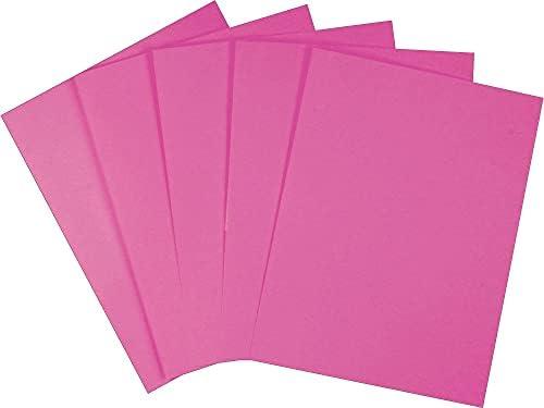 Neenah Astrobrights Color Paper, 8.5” x 11”, 24 lb/89 GSM, Fireball Fuchsia, 500 Sheets (21688). 100