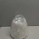 GO&SO 2Pc Beige Lamp Shade, 5.5'' Top x 10'' Bottom x 7.2'' Height, Small Barrel Lampshade for Table Lamp & Floor Light, Handcrafted Natural Linen, Spider Fitting