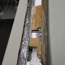 DIYHD 16FT Exterior Double Sliding Barn Door Hardware,Heavy Duty Wall Mount Box Track Kit for Outdoor Use,MAX Load 300lbs,Kit to Hang 2 Doors(Fit 48" X 2 Door)