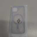 YENAPOON for iPhone 14 Case, iPhone 13 Case, with 1 Screen Protector, Matte Magnetic Slim Phone Cover, Support for Magsafe, Shockproof Protection Translucent Frosted Back,Titanium Gray